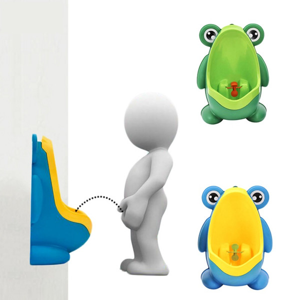 Kids Frog Potty Toilet Urinal Pee Trainer Wall-Mounted Toilet Pee Trainer Penico Pinico Children Baby Boy Bathroom Frog Urinal