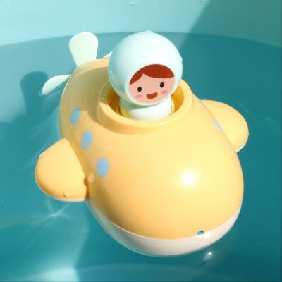 ABS Healthy Plastic Baby Bath Toy Children Playing Submarine boy girl children Water Toy