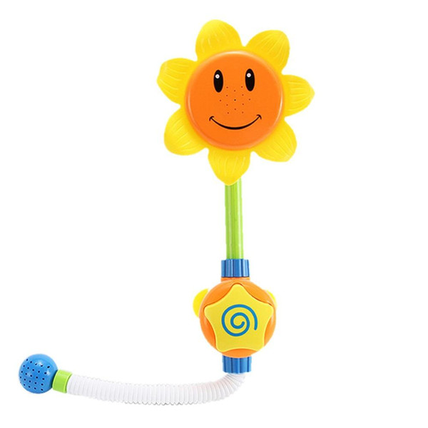 Baby Bath Toys Children Sunflower Shower Faucet Bath Toy Gift Kids Toy Bath with Box Kid Toys Random Color