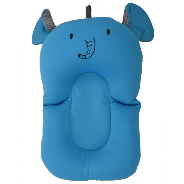 Baby Shower Portable Air Cushion Bed Babies Infant Baby Bath Pad Non-Slip Bathtub Mat Newborn Safety Security Bath Seat Suppor