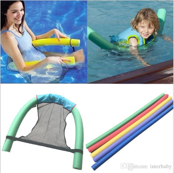 Pool Floating Chair Kids Swimming Floating Chair Portable Pool Noodle Chair Mesh Pool Float Chairs Seat Sport Supplies Wholesale TLYP240