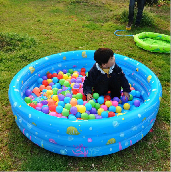 Inflatable Baby Swimming Pool Piscina Portable Outdoor Kids Print Sea Ball Pool Basin Bathtub Kids Baby Swimming For Children bathing LT694