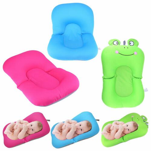 Baby Shower Portable Air Cushion Bed Babies Infant Baby Bath Pad Non-Slip Bathtub Mat NewBorn Safety Security Bath Seat Support