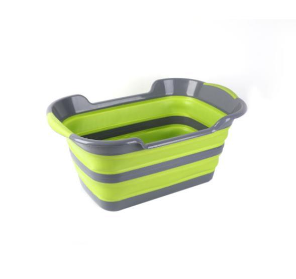 Folding Baby Shower Bathtub Portable Silicone Pet Dog Bath Tubs Accessories Collapsible Laundry Storage Basket Safety Security