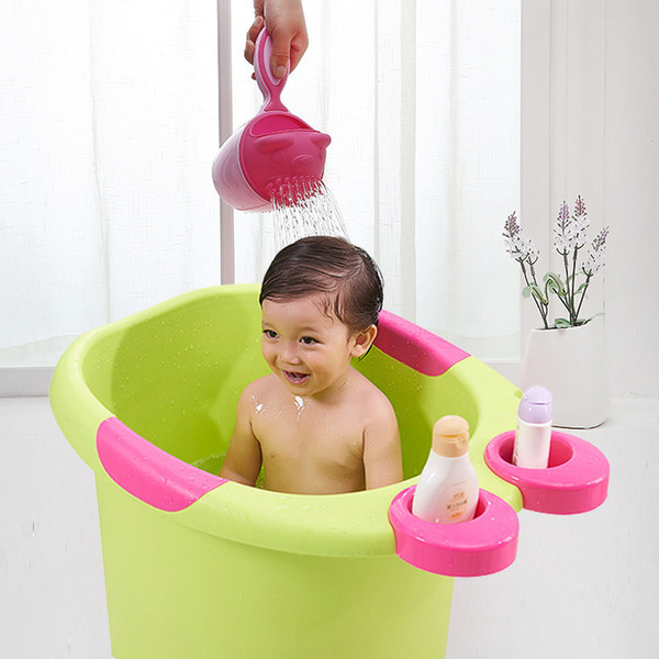 Cartoon Baby Bath Cap Kids Washing Hair Shampoo Cartoon Cup Children Shower Spoons Child Washing Hair Cup Kids bath tool