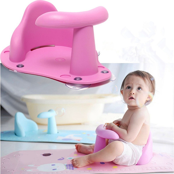 Four Colors Newborn Infant Baby Bath Tub Ring Seat Children Shower Toddler Kid Anti Slip Security Safety Chair Care 0-24 Months Q190530