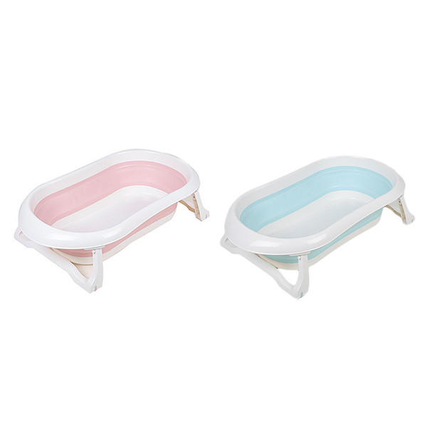 MrY Portable Folding Children Bathtub New Multifunctional Newborn Baby Folding Bath Tub Baby Swim Tubs Bath Body Washing