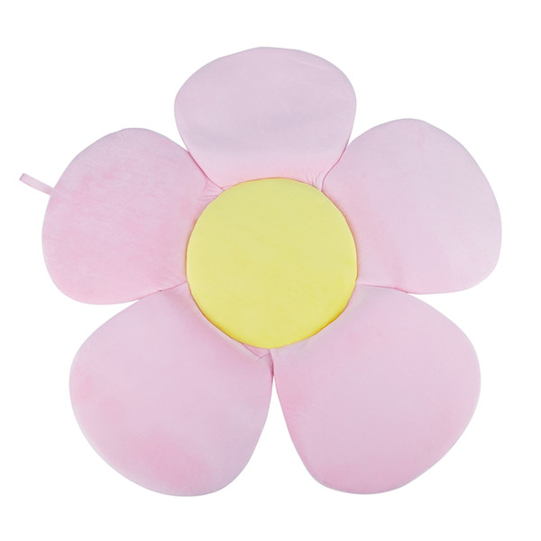 Multifunction Baby Bath Tub Newborn Foldable Blooming Flower Shape Mat Soft Blanket Infant Bathtub Seat Sunflower Cushion Mat