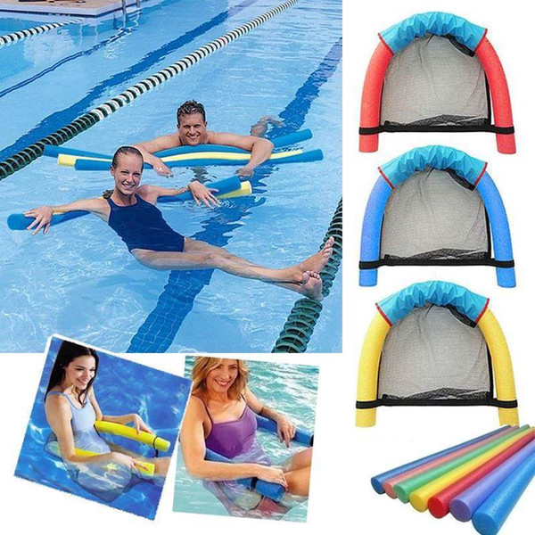 Portable Swimming Floating Chair Water Mesh Pool Float Mesh Chair Seat Bed Water Bed Supplies for Children Pool Accessory