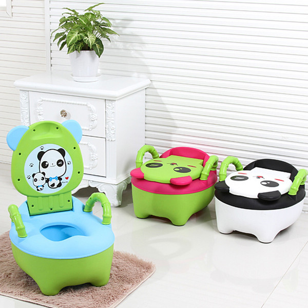 Panda Animal Portable Cute Kids Potty Children's Urinals Baby Bowl Pot Training Pan Toilet Seat Q190530