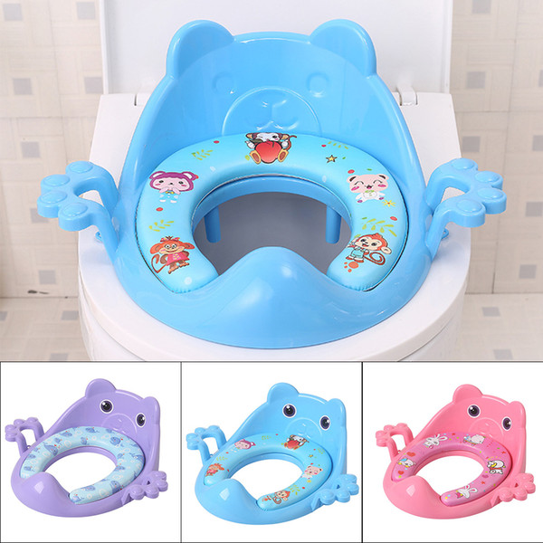 Portable Add Soft Mat Baby Car Child Training Girls Boy Potty Kids Chair Toilet Seat Children's Pot Q190530