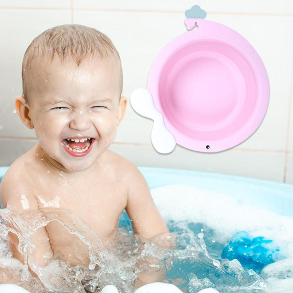 Thicken Baby Portable Cute Washbasin Kids Bath Tub Infant Face Foot Bathtub Baby Bath Mat Cushion Environmentally Friendly