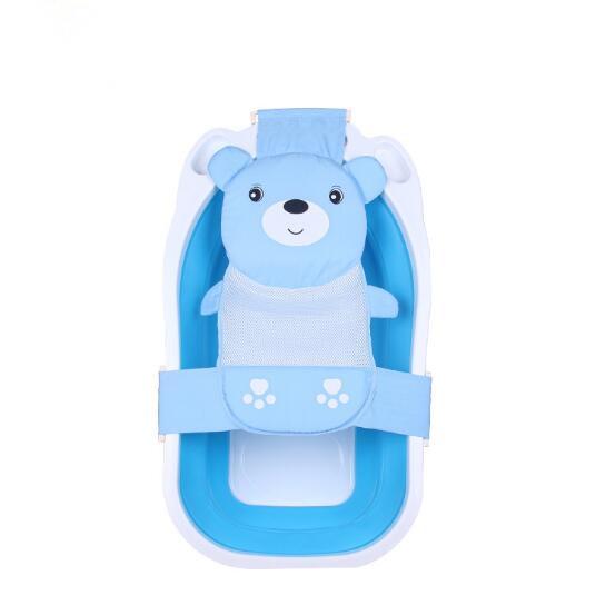 Adjustable Baby Safety Security Shower Bath Seat Tub Bathtub Support Net Cradle Bed Bathing Tub Shower Net Mesh Sling