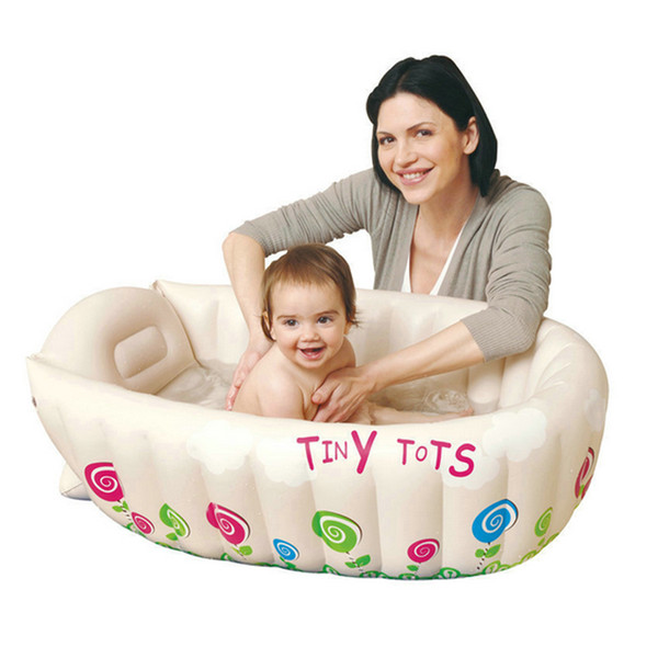 Baby Inflatable Bathtub Kids bath tool Home Use Thick And Safe bath tub