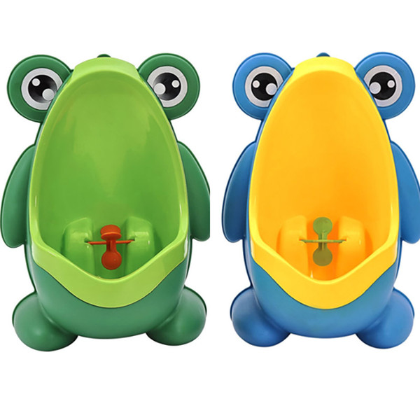 Frog Boys Kids Babies Toilet For Bathing Tubs Children Stand Vertical Urinal Boys Penico Pee Infant Toddler Wall-Mounted HH-T65