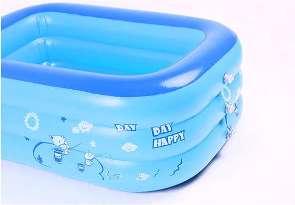 OPEN BABY inflatable insulation infant child baby swimming pool oversized paddling pool forest adventure swimming pool