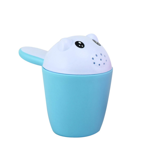 Baby Kids Cartoon Bear Bathing Cup Shower Shampoo Bailer Shower Water Spoon Wash Cups @ZJF