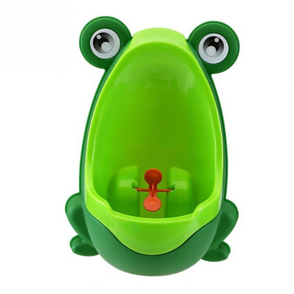 Baby Boy Frog Children Infant Toddler Potty Cups Wall-Mounted Urinals Toilet Training Children Stand Vertical Urinal Boys Pee