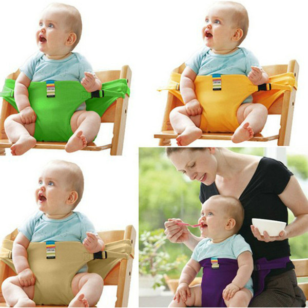 Baby dinning lunch chair/seat safety belt/portable infant seat/dinning chair cover/bebe seguridad