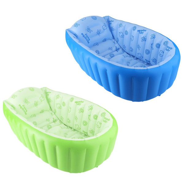 Baby BathTub Kids Bathtub Portable Inflatable Cartoon Safety Thickening Washbowl Baby Bath for Newborns Swimming Pool K0100