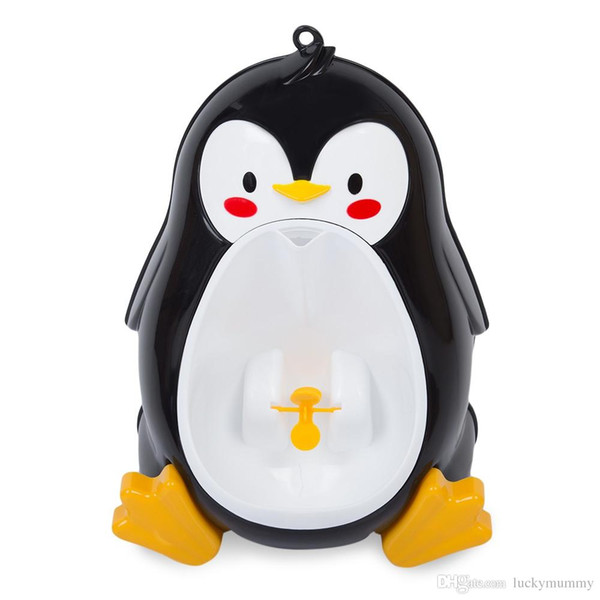 Baby Toilet Separable Suspensible Lovely Penguin Shape Boys Standing Urinal 8 months-6 years old NB