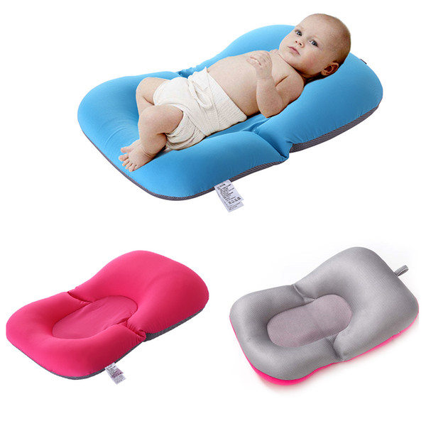 High Quality Anti-skid Baby Bathing Mat Baby Bathtub Shower Cushion Non-Slip Security Soft Baby Bath Pad Newborn Seat