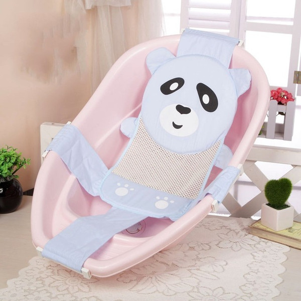 2016 High Quality Baby Adjustable Bath Seat Bathing Bathtub Seat Baby Bath Net Safety Security Seat Support Infant Shower