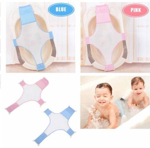 Baby Bath Net Cross Shaped Antis-Slippery Cross Shaped Bathtub Bath Shower Cradle Bed Seat Net Bathing Seat Support Net Bathtub KKA6005