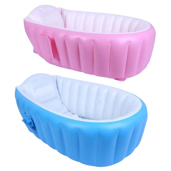 Baby Bath Tub Kids Bathtub Portable Inflatable Cartoon Safety Thickening Washbowl Baby Bath for Newborns keep warm Swimming Pool