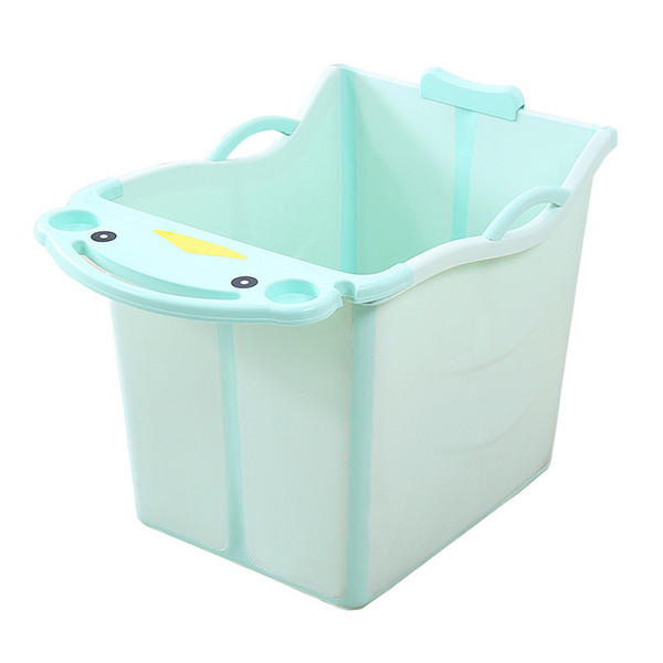 For 0-15 Years Old Baby Boy Large Size Thick Baby Foldable Bath Tub Kids Bath Barrel/Bucket for Girls Can Sit Swimming Pool