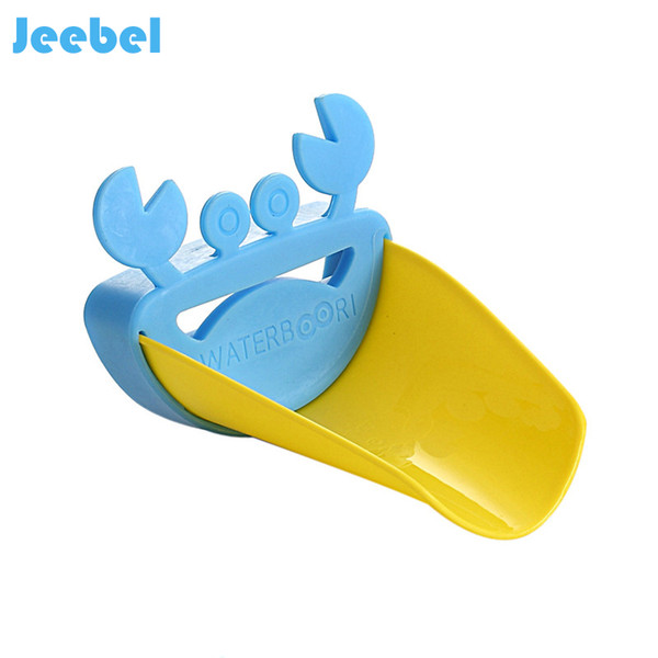 Jeeble Faucet Extender Cute Bathroom Sink Chute Crab Children's goods Kitchen Washing Hands Convenient Baby Washing Helper