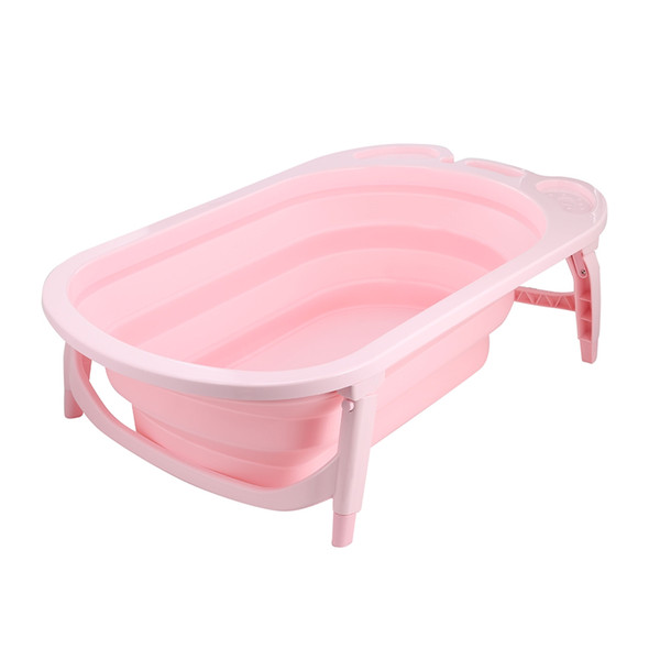 Portable Folding Children Baby Bath Tubs Bath Bucket high quality Shower Large size Anti-slip comfortable for baby bathing