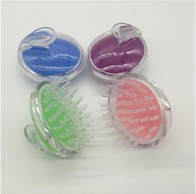 Wholesale silicone hair wash brush head massager shower brush
