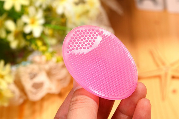 Factory direct selling baby silica gel shampoo bath brush baby massage wash brush
