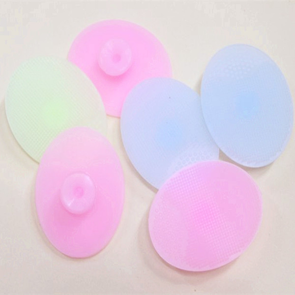 Infantile silicone shampoo wash massage baby, massage and bathe baby