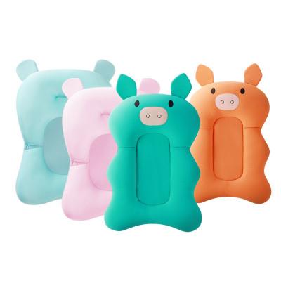 Baby Shower Portable Air Cushion Bed Babies Infant Baby Bath Pad Non-Slip Bathtub Mat NewBorn Safety Security Bath Seat Support