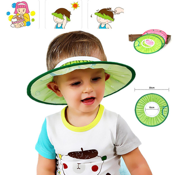 Baby Shower Cap Children Shampoo Bath Protect Wash Hair Shield Hat waterproof Soft and Safe Toddler Kids Caps Baby Hat