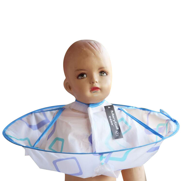 Kids Useful Design Haircutting Cloak Shampoo Capes Barber Hairdresser Hair Cut Clothes for 0-5 Years Old Baby