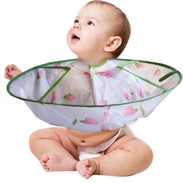 Infant Baby Haircut Wrap Capes Children Cloak Apron Shampoo Capes Hair Cut Clothes Waterproof Haircut Hair Care