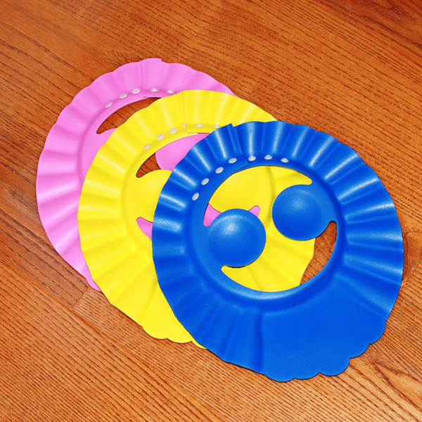 Adjustable webbing tab children's shampoo baby baby shower Waterproof Shower cap