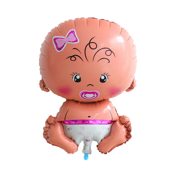 1 pcs/lot Baby Party Balloons Girl Boy Shampoo Cap Baby Shower Shampoo Cap Happy Birthday 1th Birthday Party Decoration TSP317