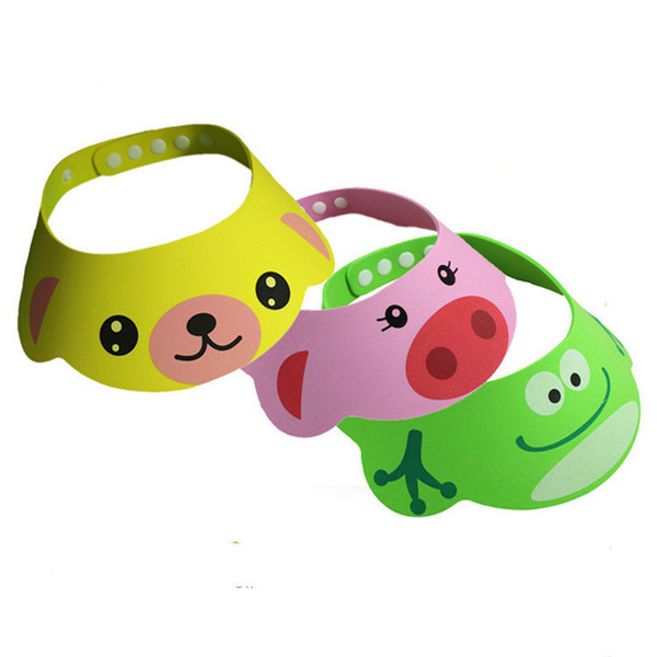 1 pc Adjustable Baby Hat Toddler Kids Shampoo Bathing Shower Cap Wash Hair Shield Direct Visor Caps For Children Baby Care