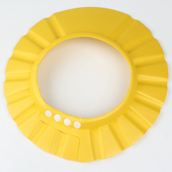 Baby Shower Cap Children Boys Girls Safe Shampoo Kids Bath Care Protect Eyes Washing Hair Shield Hat BPA Free Adjustable Tollder