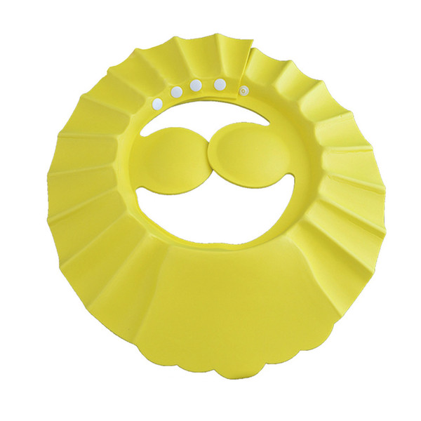 Hot Sale Soft Adjustable Baby Shampoo Bath Shower Cap Shampooing For Kids To Baby Shower Hat Child Bathing Cap Bath Visor