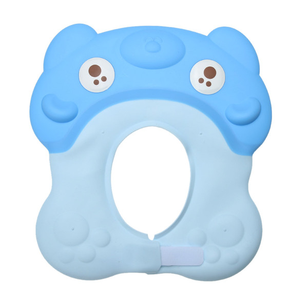 New Design Adjustable Baby Shower Cap Baby Adjust Shampoo Shower Cap Bathing Bath Protect Shampoo Hair Shield for Kids