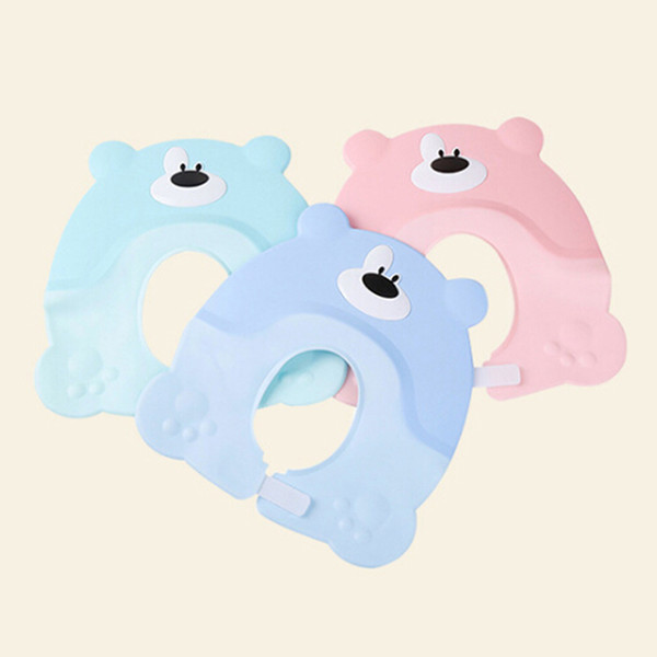 Hot Sale Children's Safe Shampoo Cap Adjustable Infants Waterproof Bathing Protect Soft Silicone Shampoo Cap Shower Products