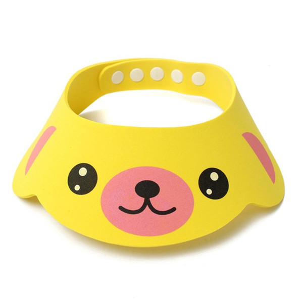 Adjustable Baby Shower Hat Toddler Kids Shampoo Bathing Shower Cap Wash Hair Shield Direct Visor Caps for Baby Care