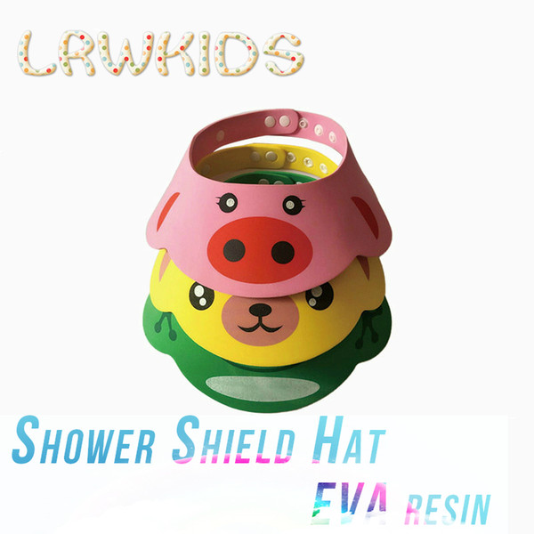 Soft Baby Shower Adjustable Shield Hat Children Shampoo Bath Wash Hair Cap Hairdressing Direct Visor For Baby Care