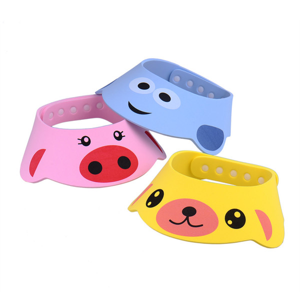 Adjustable Baby Hat Toddler Kids Shampoo Bathing Shower Cap Wash Hair Visor Caps For Baby Care Arrival Lovely Shampoo Cap