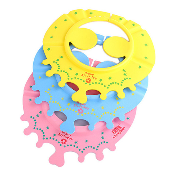 Baby Shampoo Cap Cartoon Ear Children's Shower Cap Adjustable